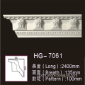 High density smooth surface Pu,polyurethane foam ceiling cornice /crown moulding for interior decoration